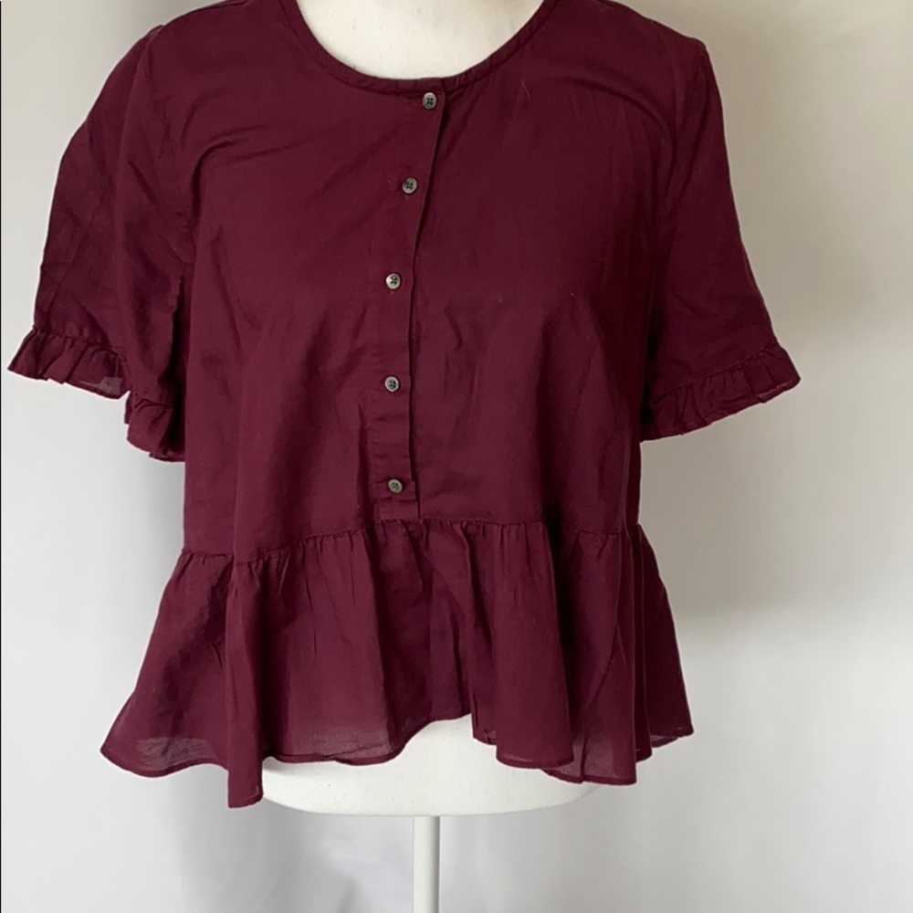 Madewell button up shirt